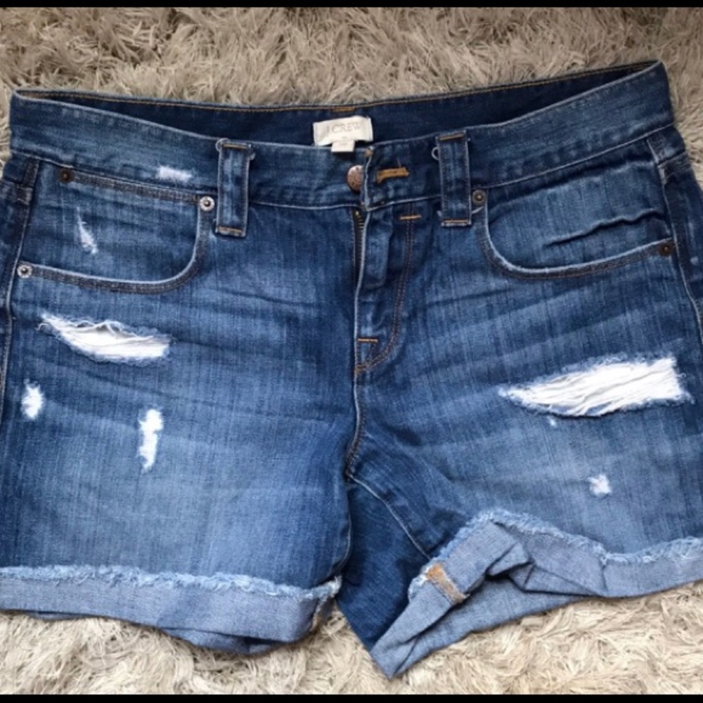 J. Crew Distressed Denim